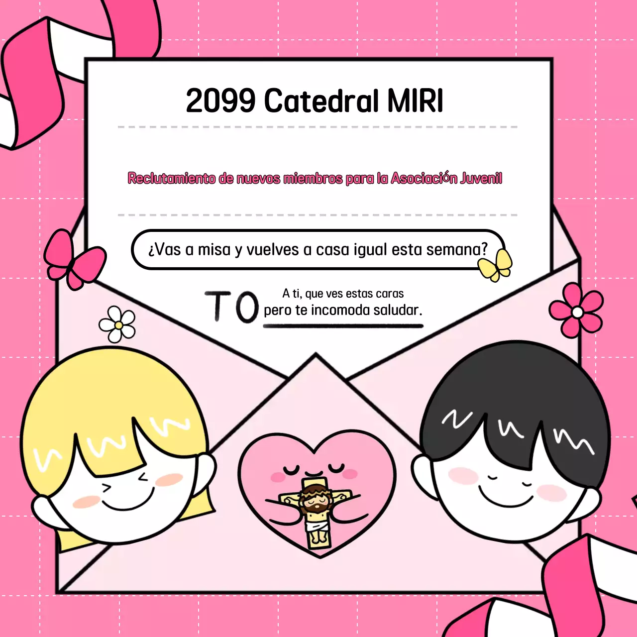 Guía de reclutamiento de la Asociación Católica de Jóvenes Pink Baby