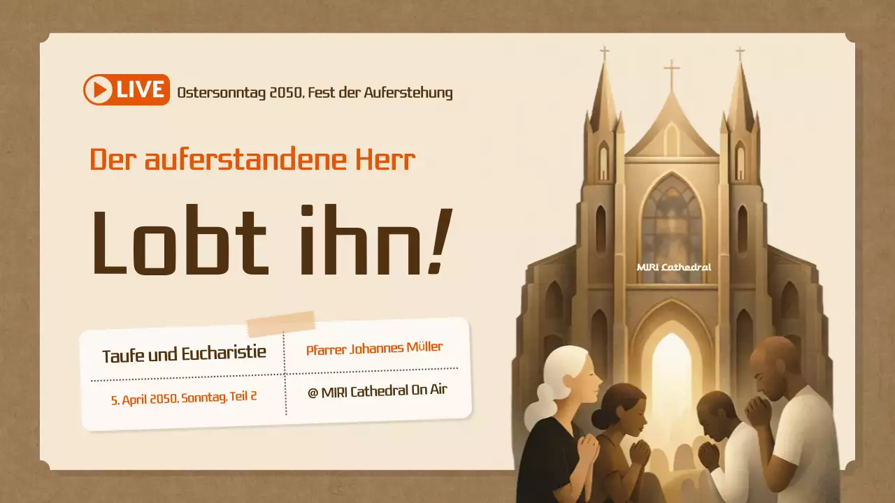 Brown Clean Osteraktion