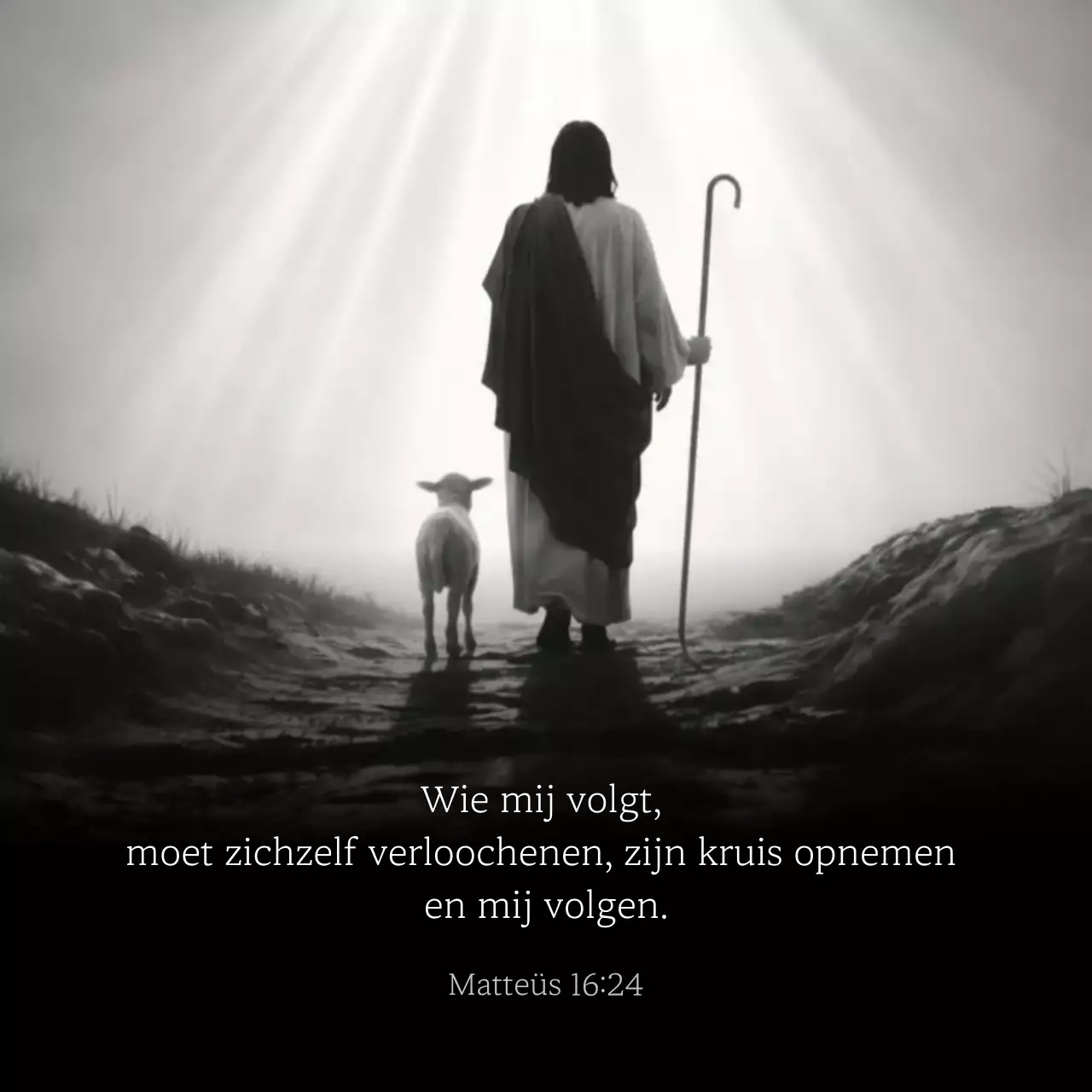 Zwart-wit eenvoudige religieuze citaten