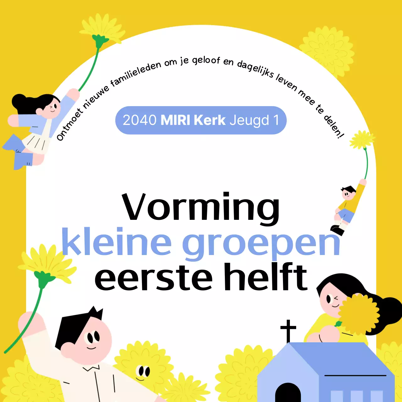 Wervingsgids voor kleine groepen van Yellow Simple Church