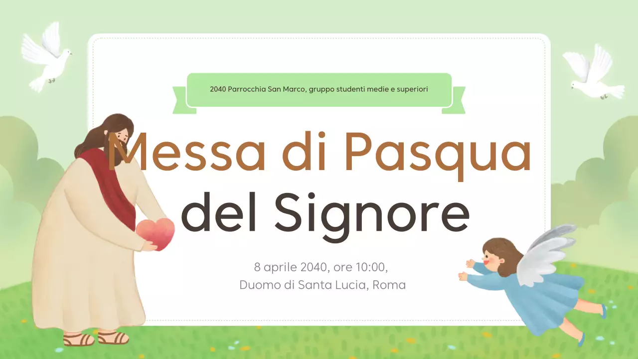 Guida alla Messa Minima Verde di Pasqua
