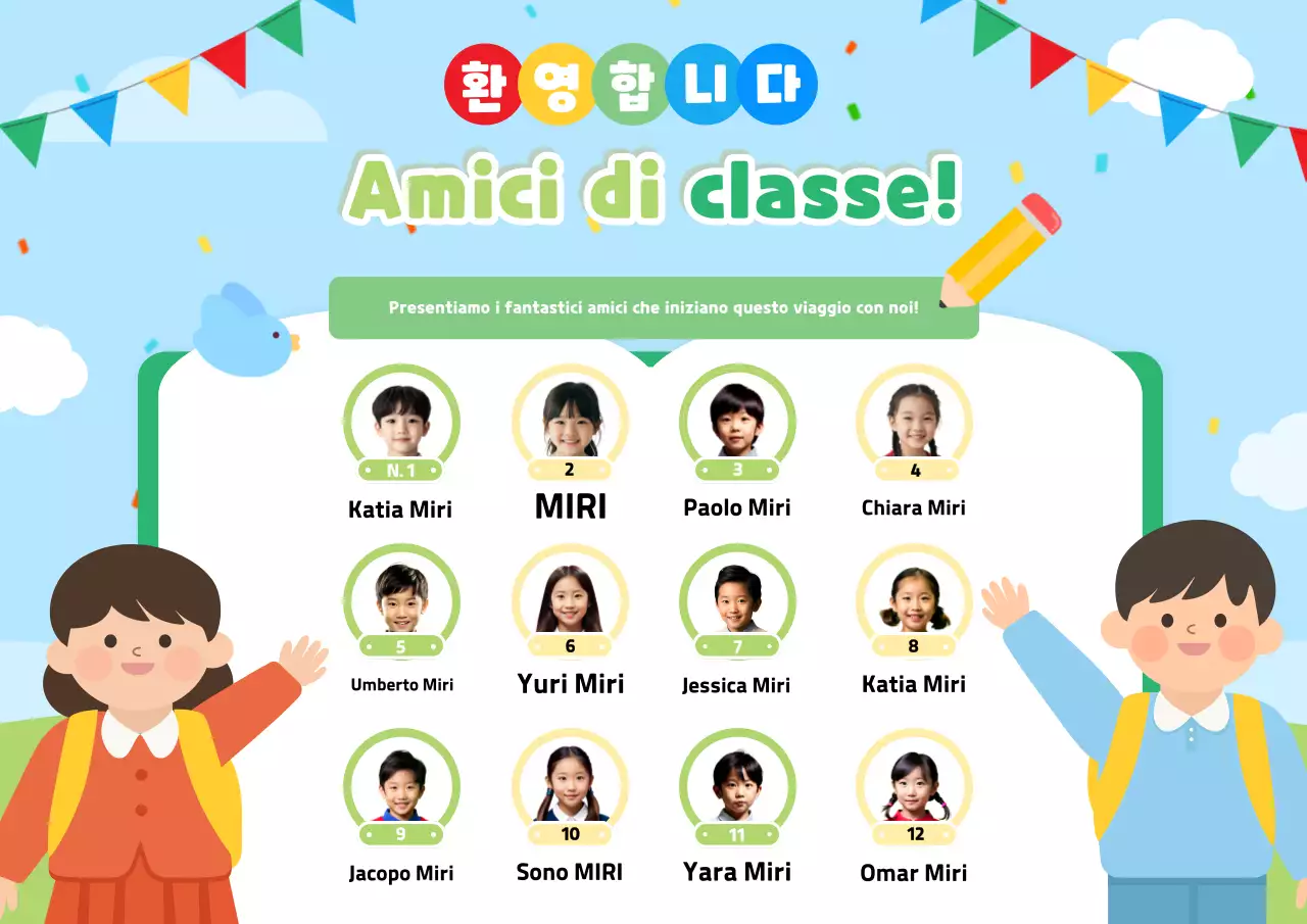 Introduzione a Green Cute School Friends