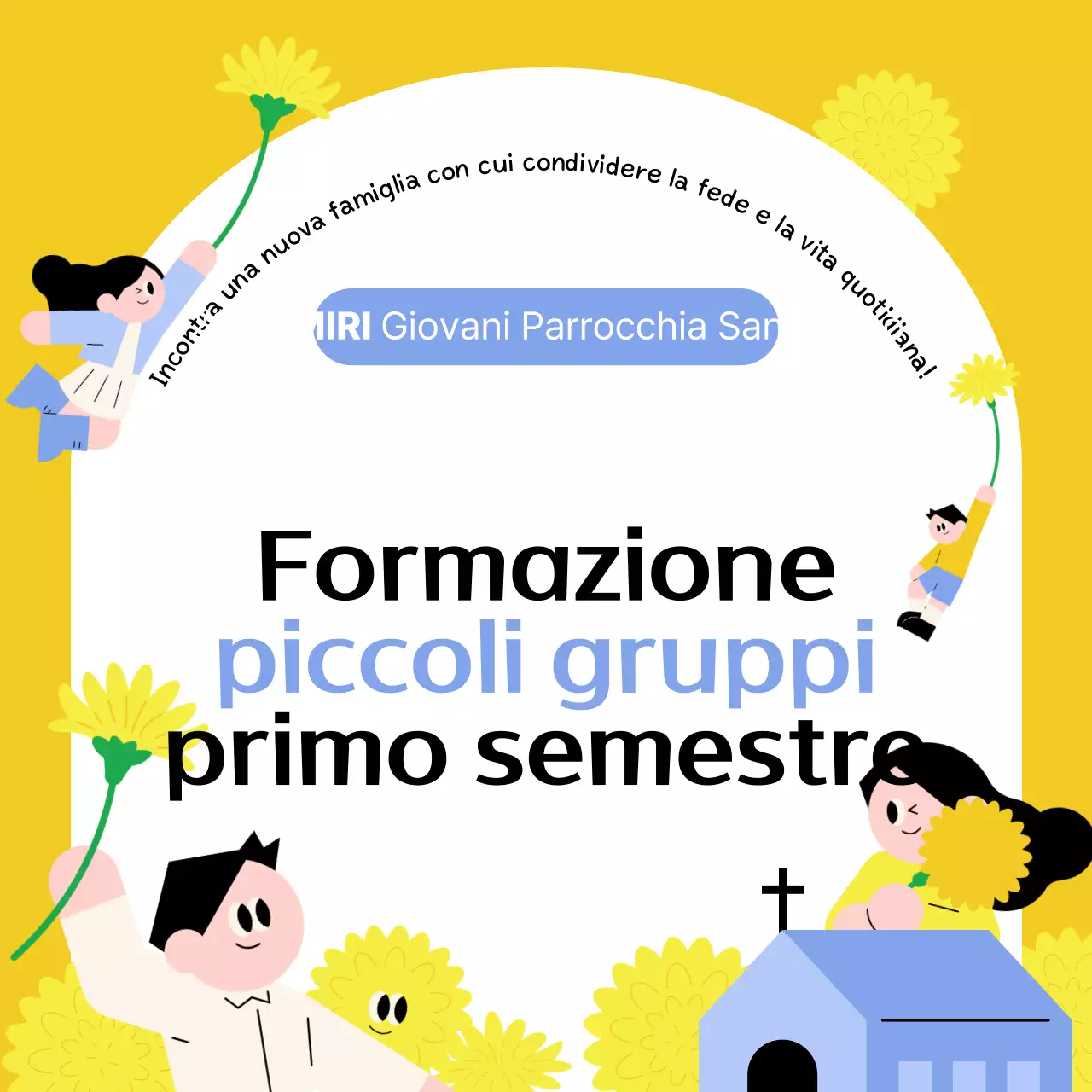 Guida al reclutamento per piccoli gruppi della Chiesa Semplice Gialla