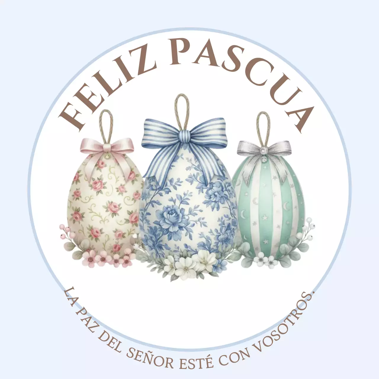 Guía sencilla para el festival de Pascua en beige