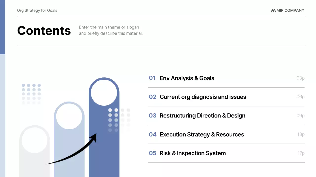 파랑 모던 조직 운영 기획서