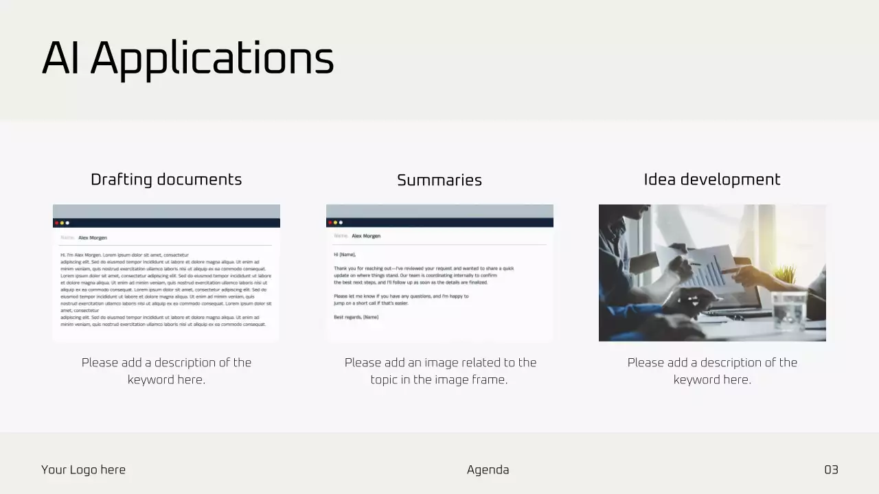 핑크 미니멀 AI 교육 가이드 프레젠테이션