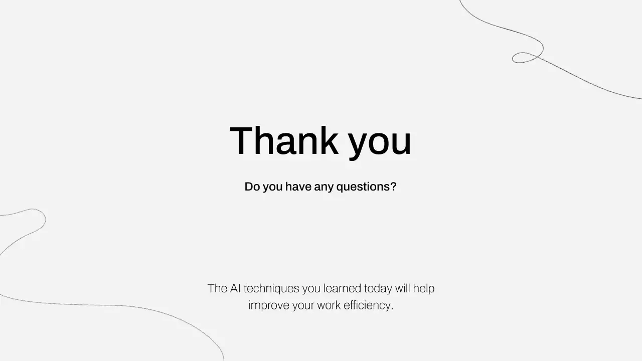 화이트 미니멀 AI 학습 가이드