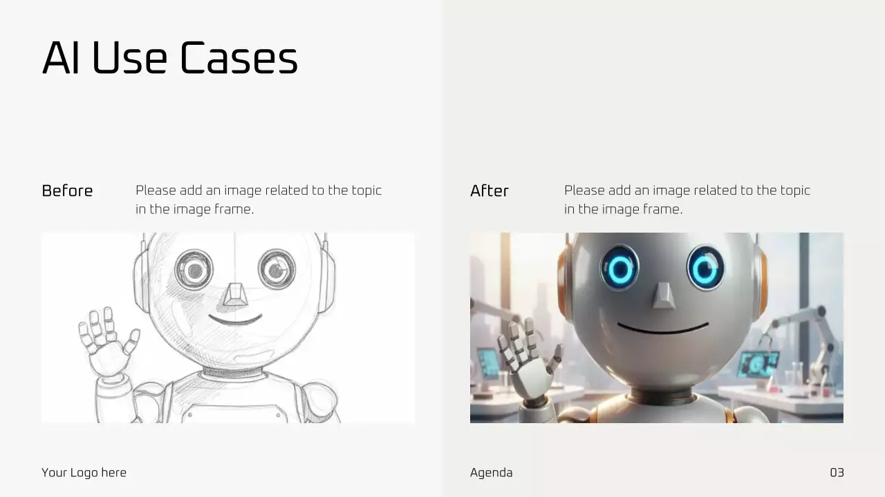 핑크 미니멀 AI 교육 가이드 프레젠테이션