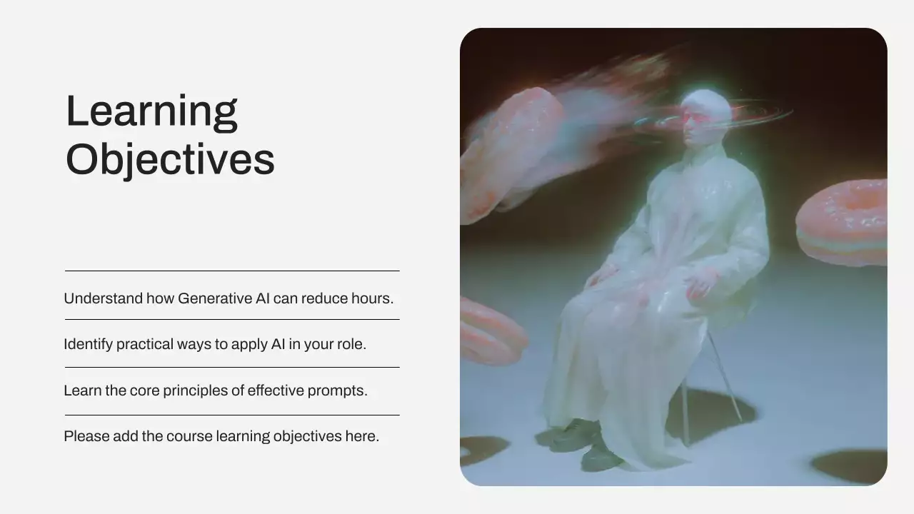 화이트 미니멀 AI 학습 가이드