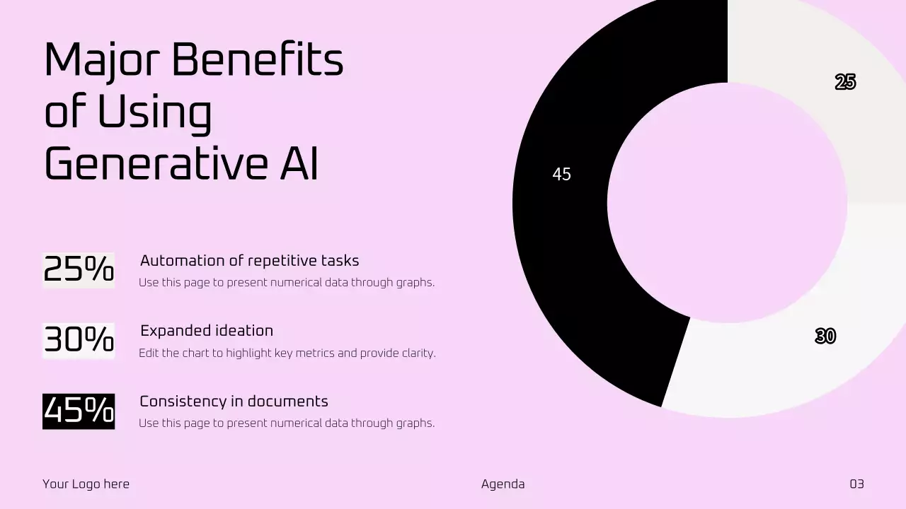 핑크 미니멀 AI 교육 가이드 프레젠테이션