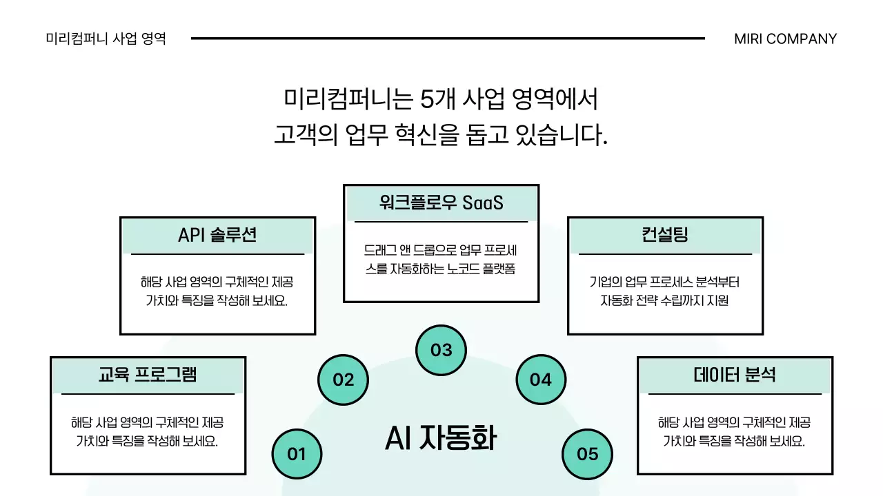 민트 깔끔 신입사원 온보딩 안내