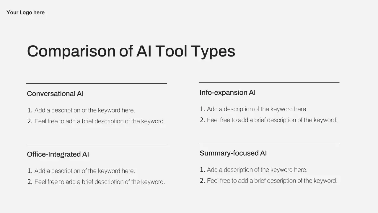 화이트 미니멀 AI 학습 가이드