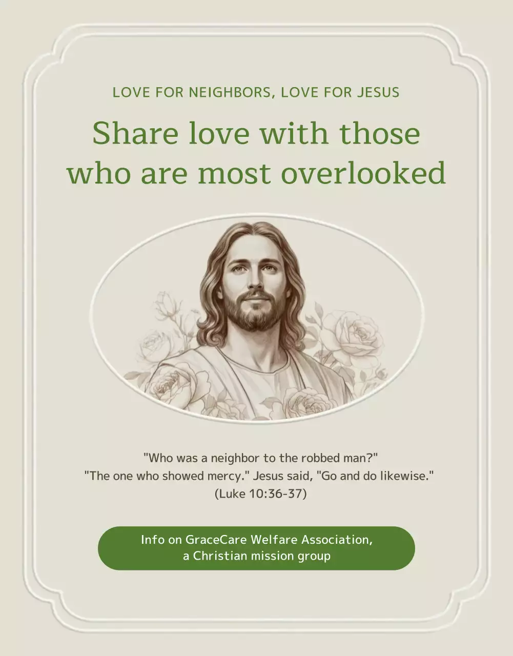 panduan Kristen sederhana berwarna krem