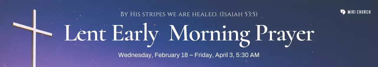 purple simple religious event