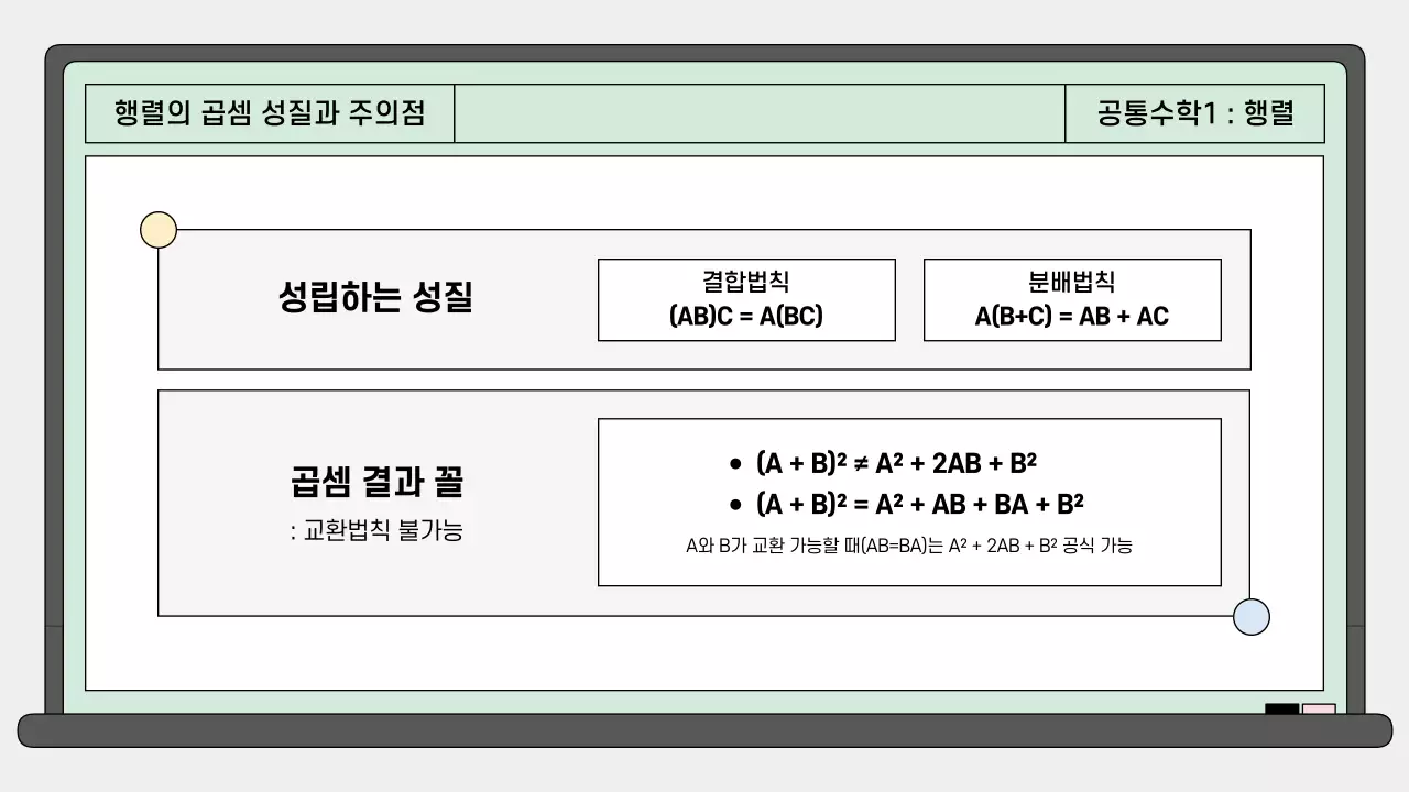 민트 깔끔 고등학교 공통수학 안내