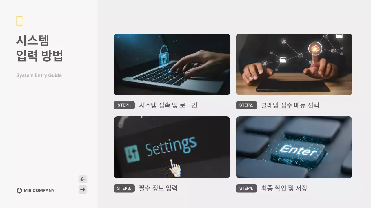 노랑 심플 고객응대 매뉴얼
