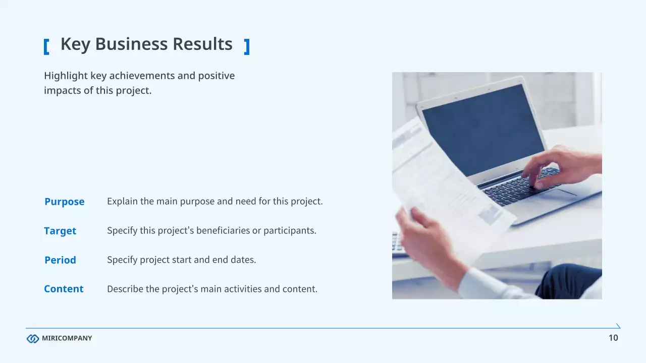 블루 클린 비즈니스 보고서