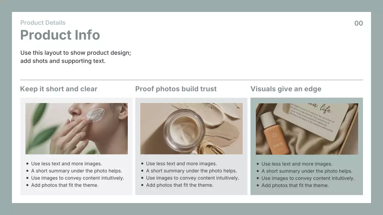회색 심플 비즈니스 프레젠테이션 가이드