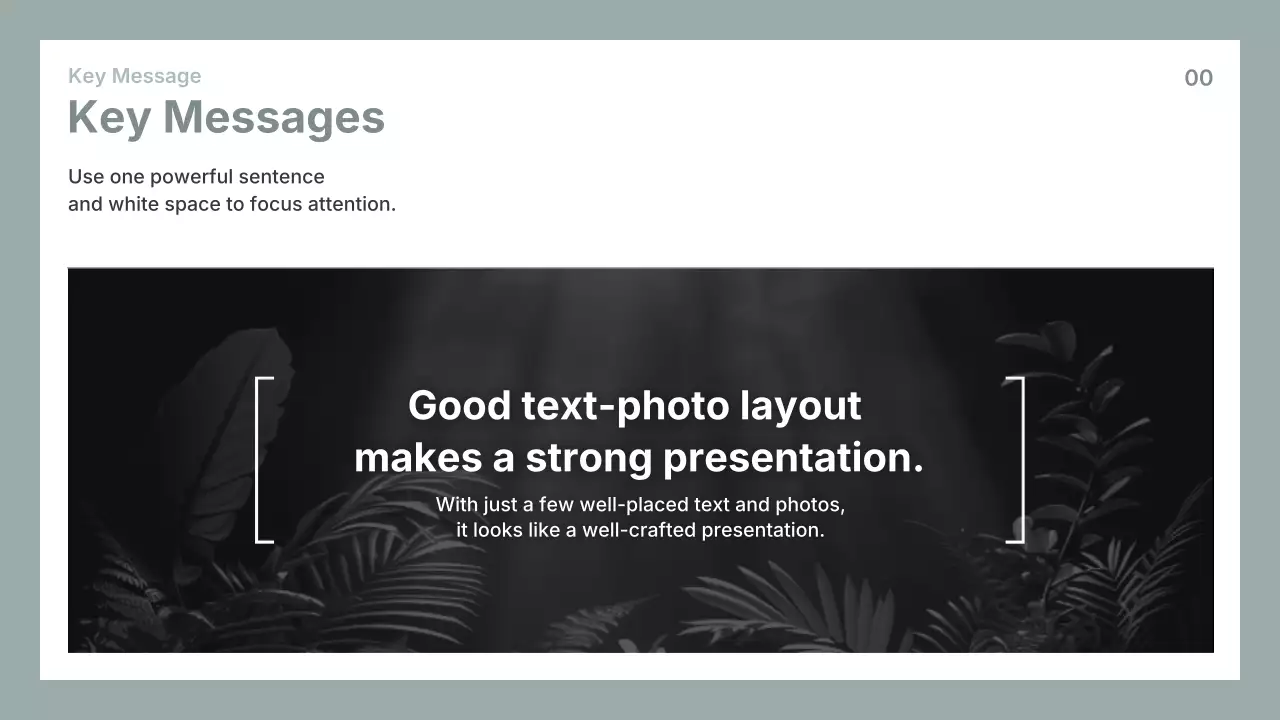 회색 심플 비즈니스 프레젠테이션 가이드