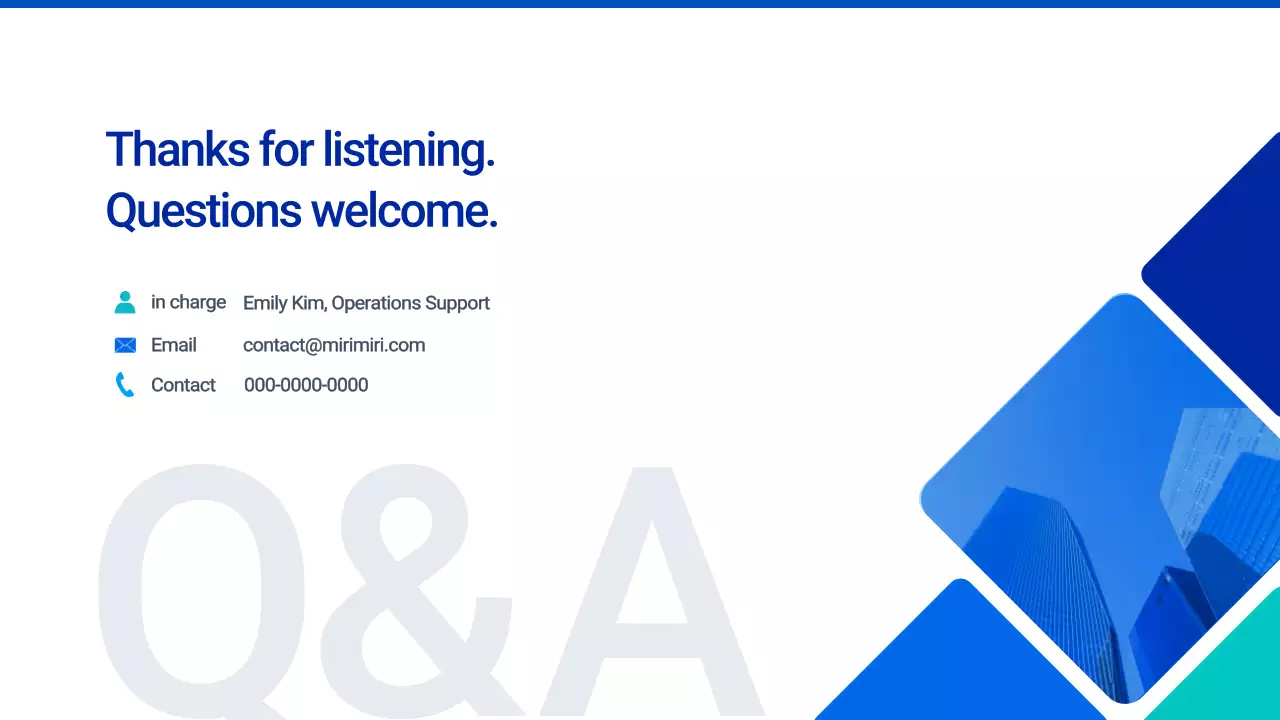 블루 클린 사업 계획