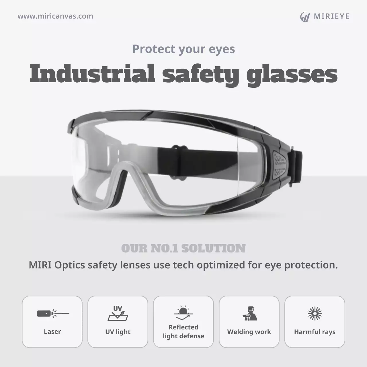 panduan keselamatan industri modern hitam