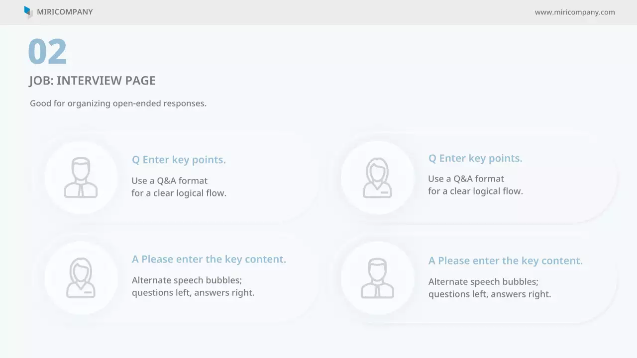 파란색 미니멀 비즈니스 프레젠테이션 가이드