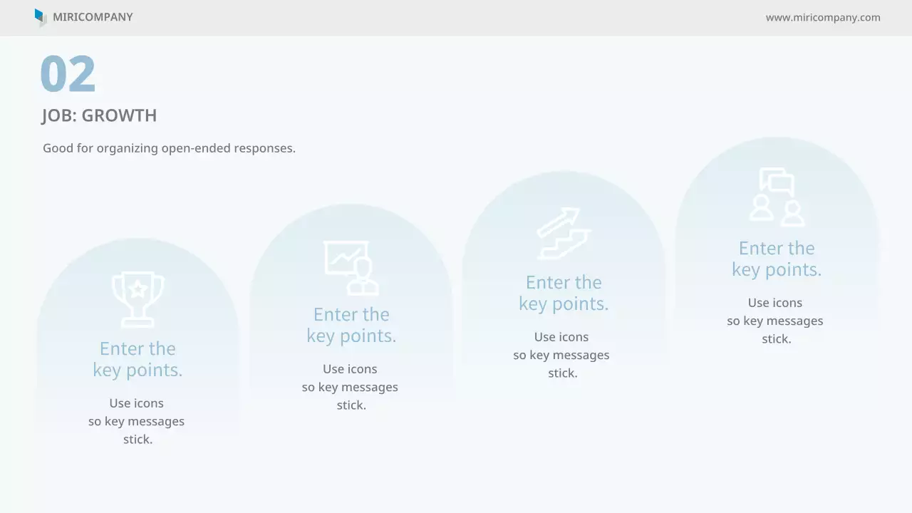 파란색 미니멀 비즈니스 프레젠테이션 가이드