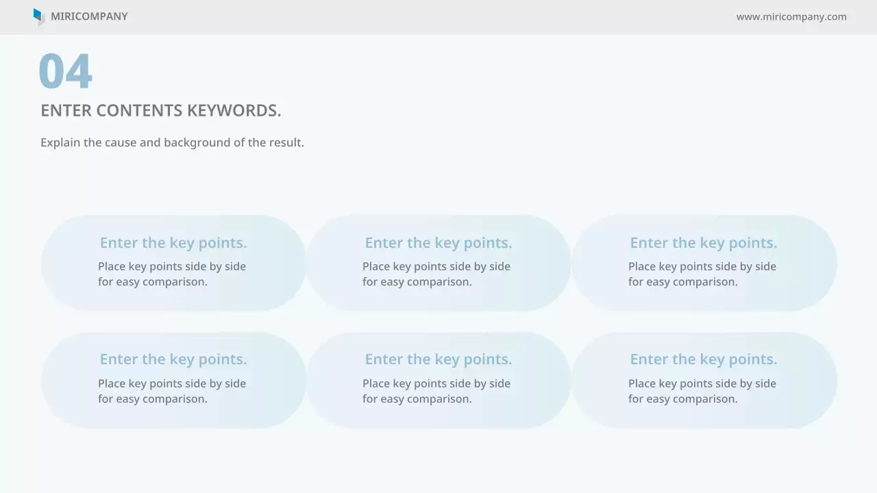 파란색 미니멀 비즈니스 프레젠테이션 가이드