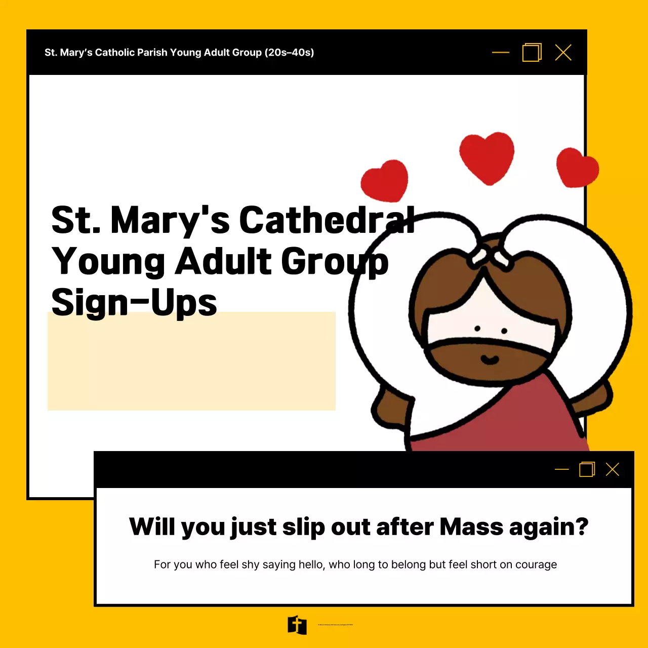 Yellow Simple Youth Association Recruitment Guide