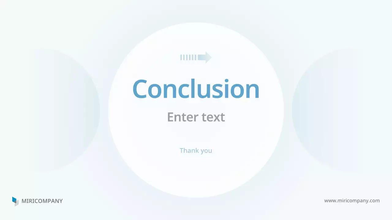 파란색 미니멀 비즈니스 프레젠테이션 가이드