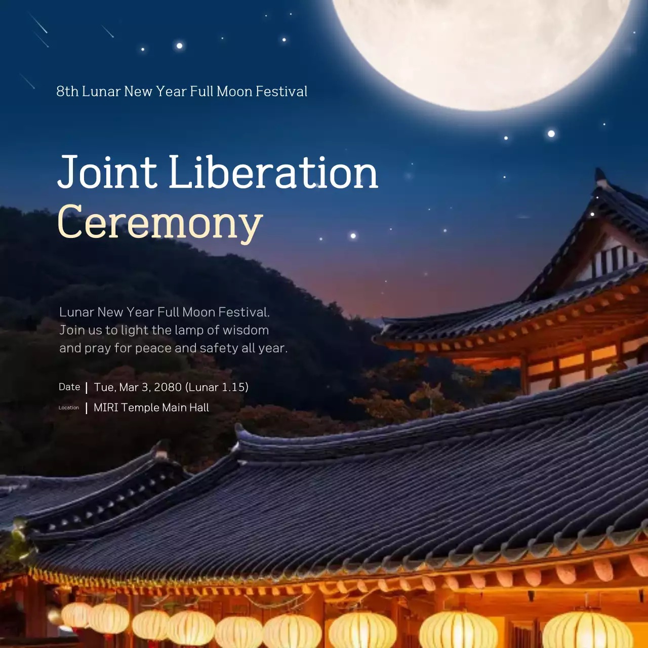 Panduan untuk Majelis Dharma Tradisional Tingkat Lanjut Biru