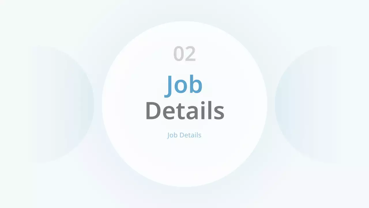 파란색 미니멀 비즈니스 프레젠테이션 가이드