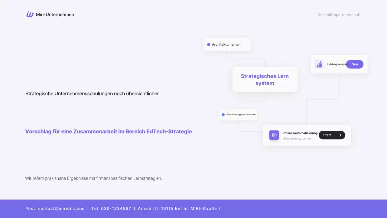 Bora Clean EdTech Strategie-Kooperationsvorschlag