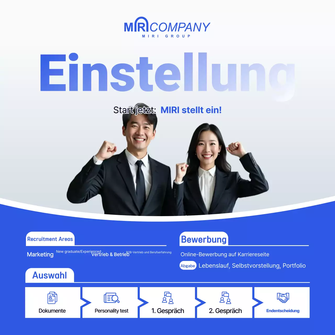 Blue Clean – Stellenausschreibung für neue Mitarbeiter