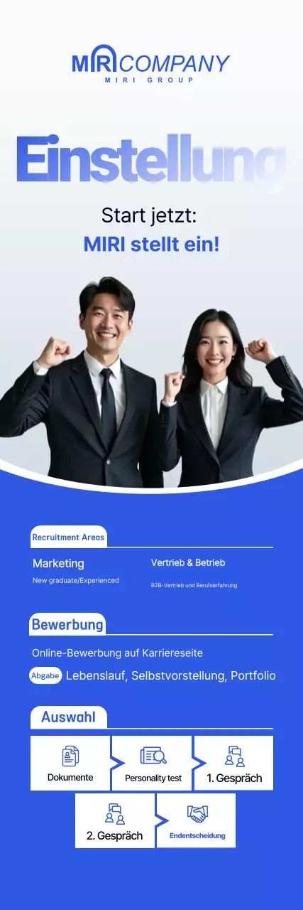 Blue Clean – Stellenausschreibung für neue Mitarbeiter