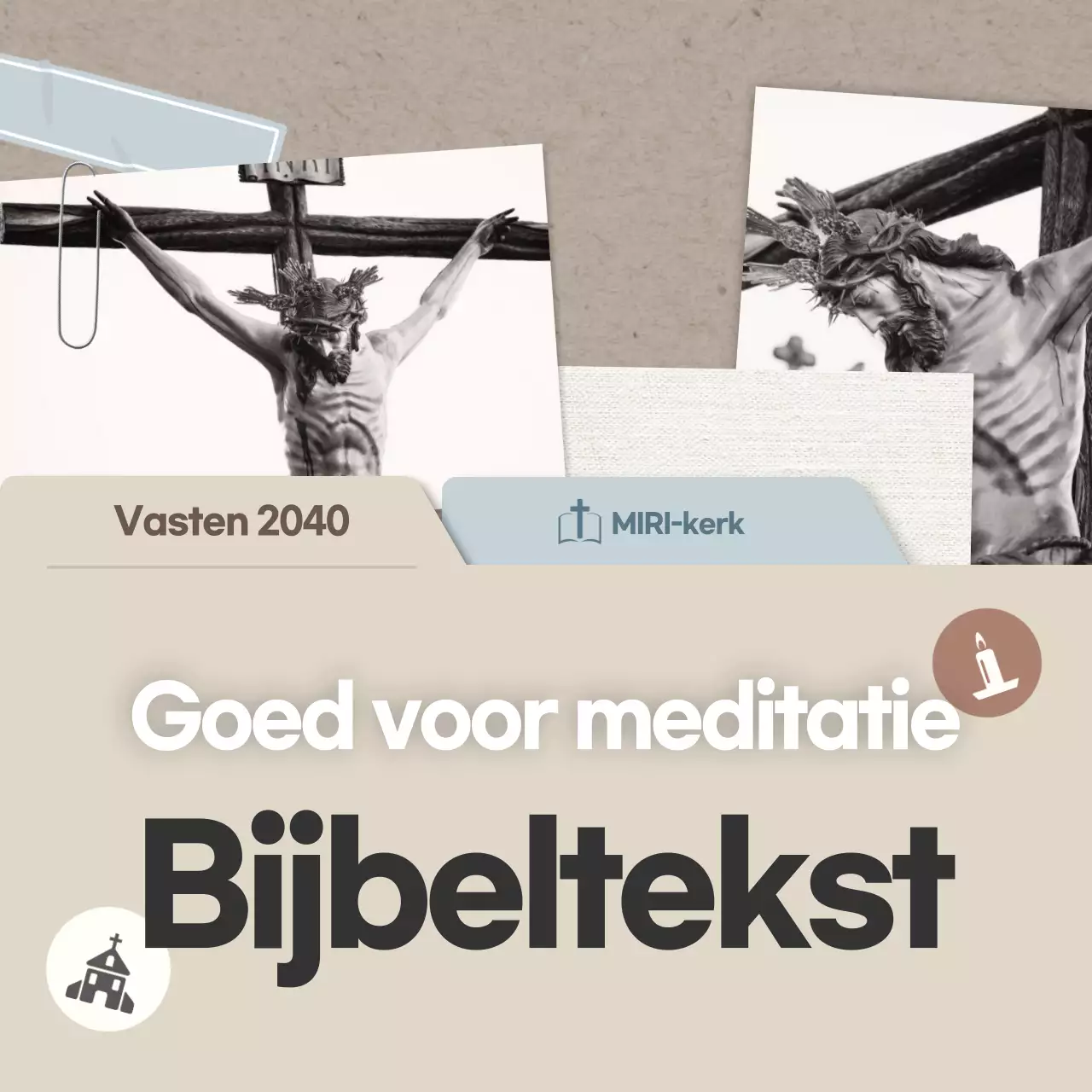 Beige, schone meditatie Bijbelversgids