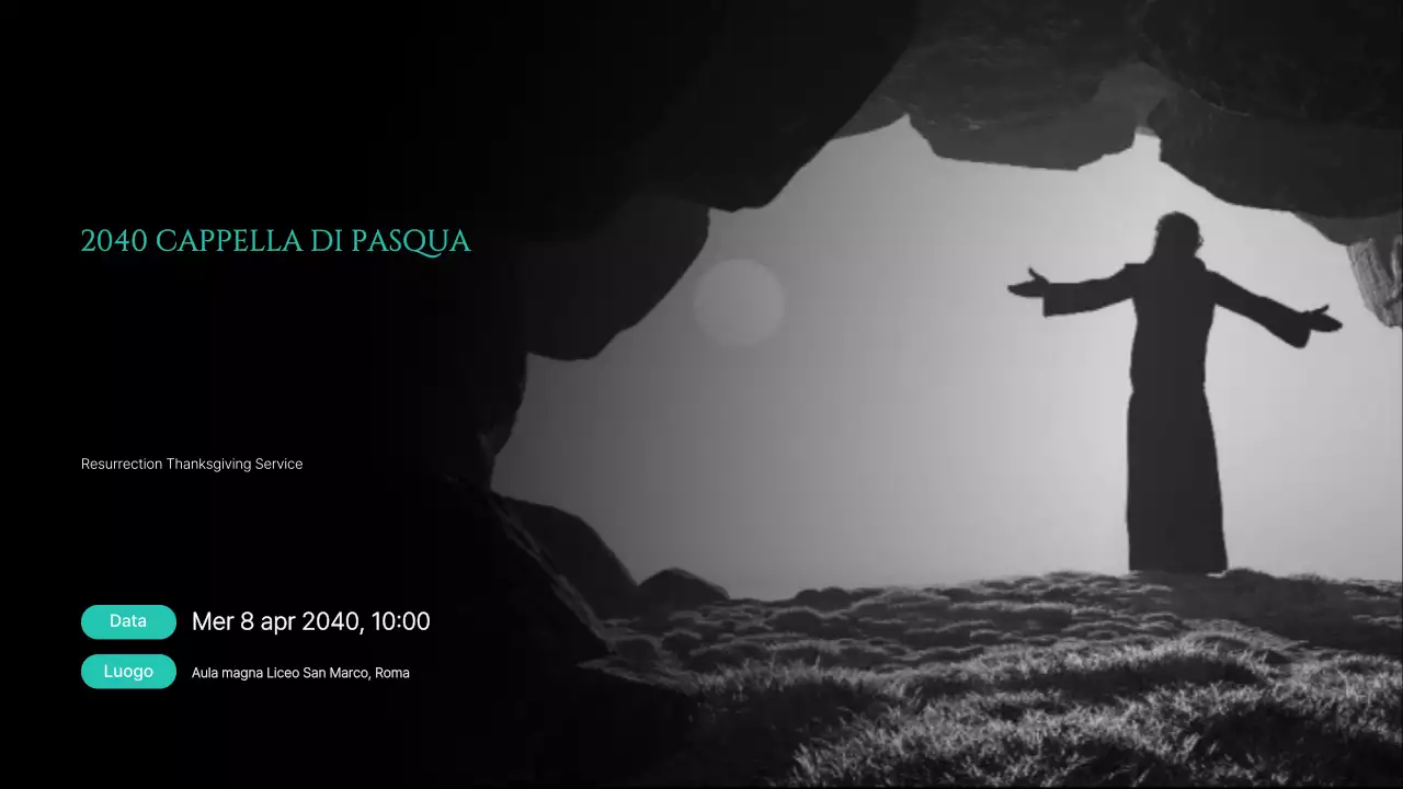 Guida al servizio di ringraziamento per la resurrezione semplice e nera