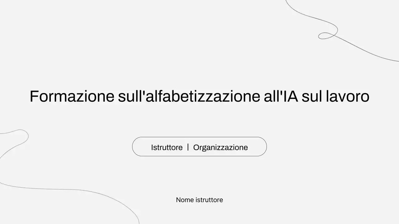 Guida alla formazione minima dell'intelligenza artificiale bianca