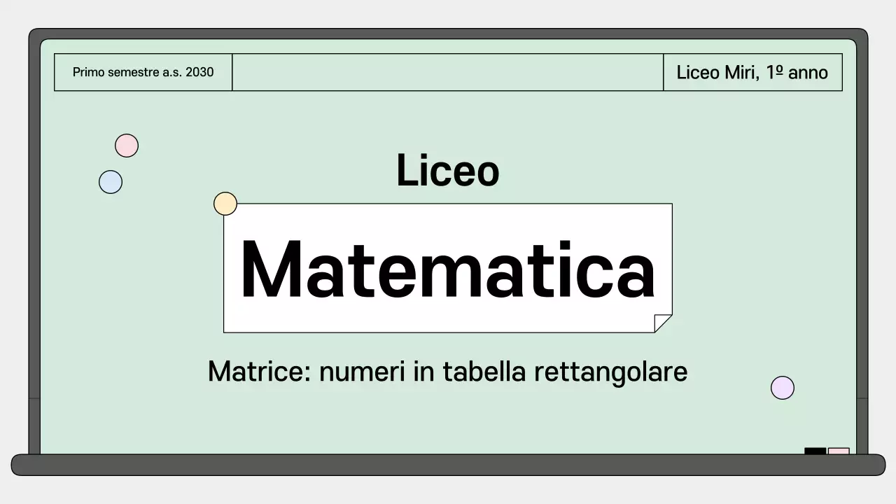 Guida matematica comune della Mint Clean High School
