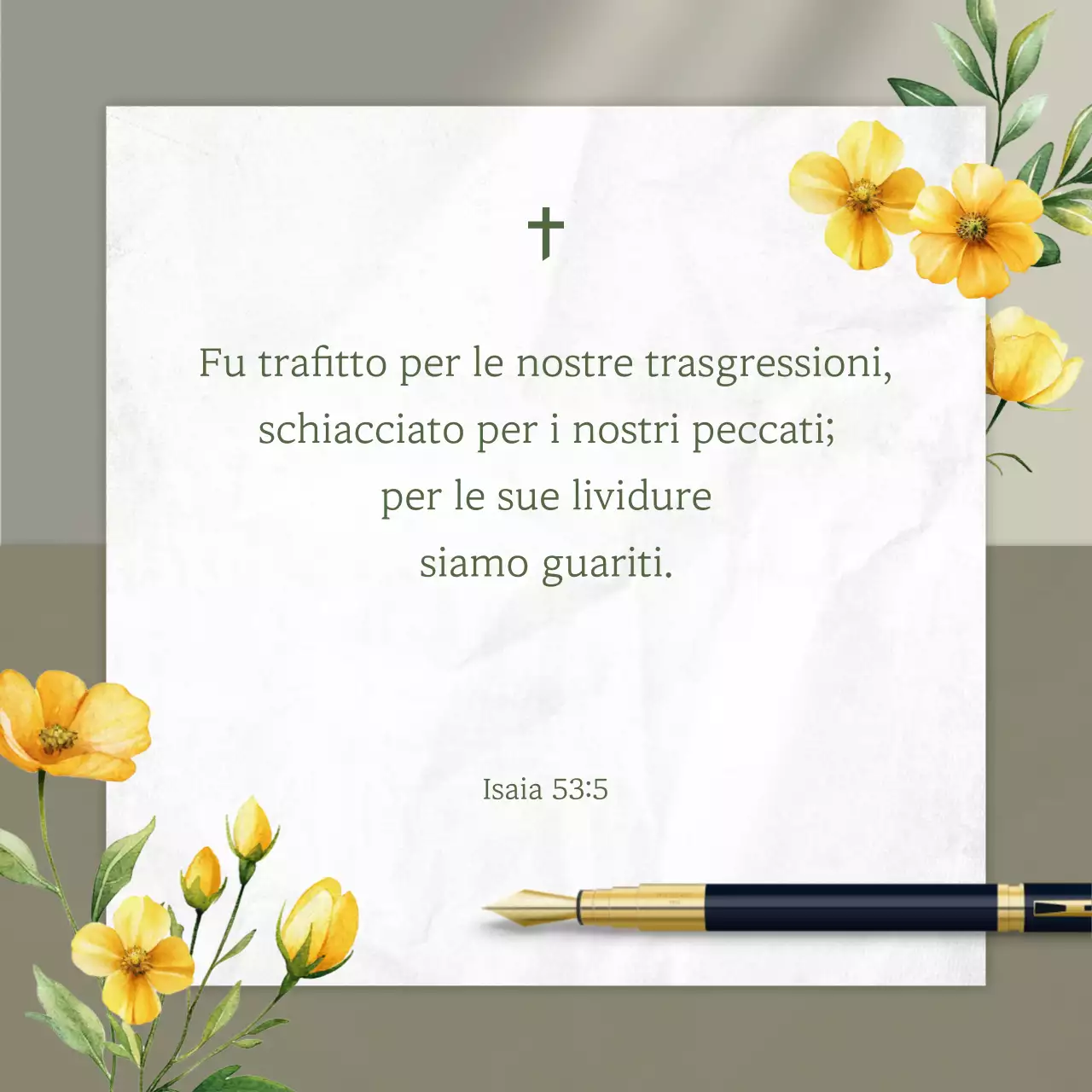 Guida ai versetti biblici semplici gialli