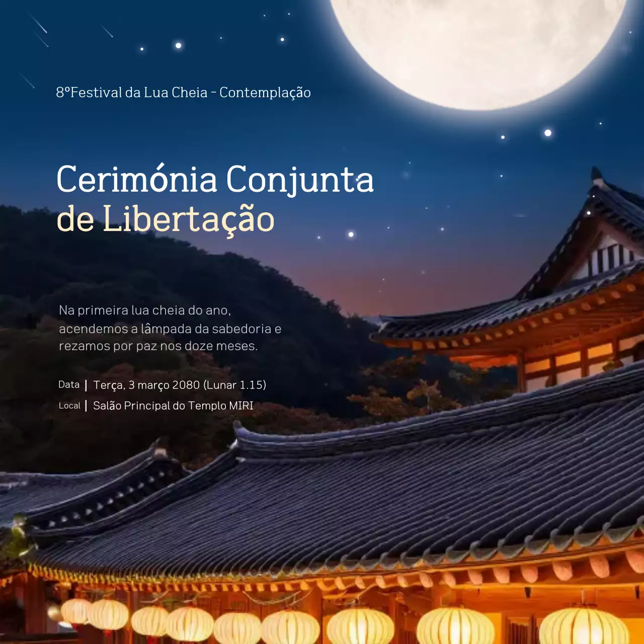 Guia para a Assembleia Avançada de Dharma Tradicional Azul
