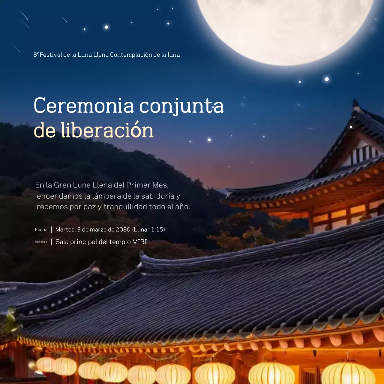 Guía para la Asamblea Dharma Tradicional Avanzada Azul