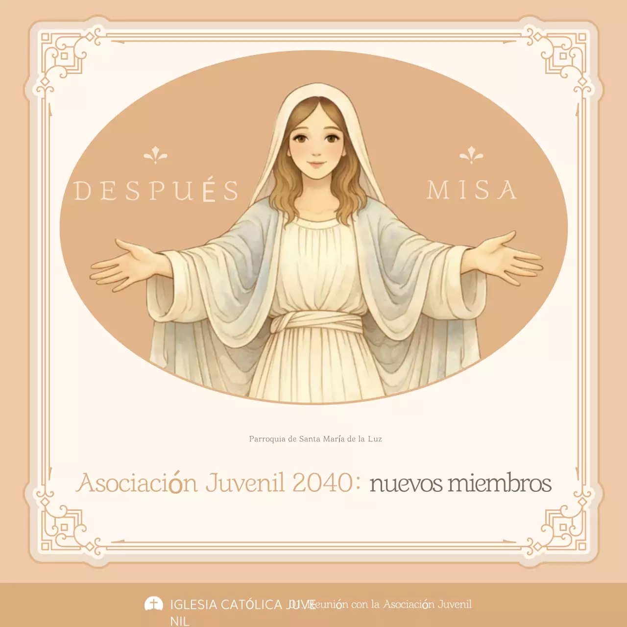 Guía de reclutamiento de la Asociación Juvenil Clásica Beige