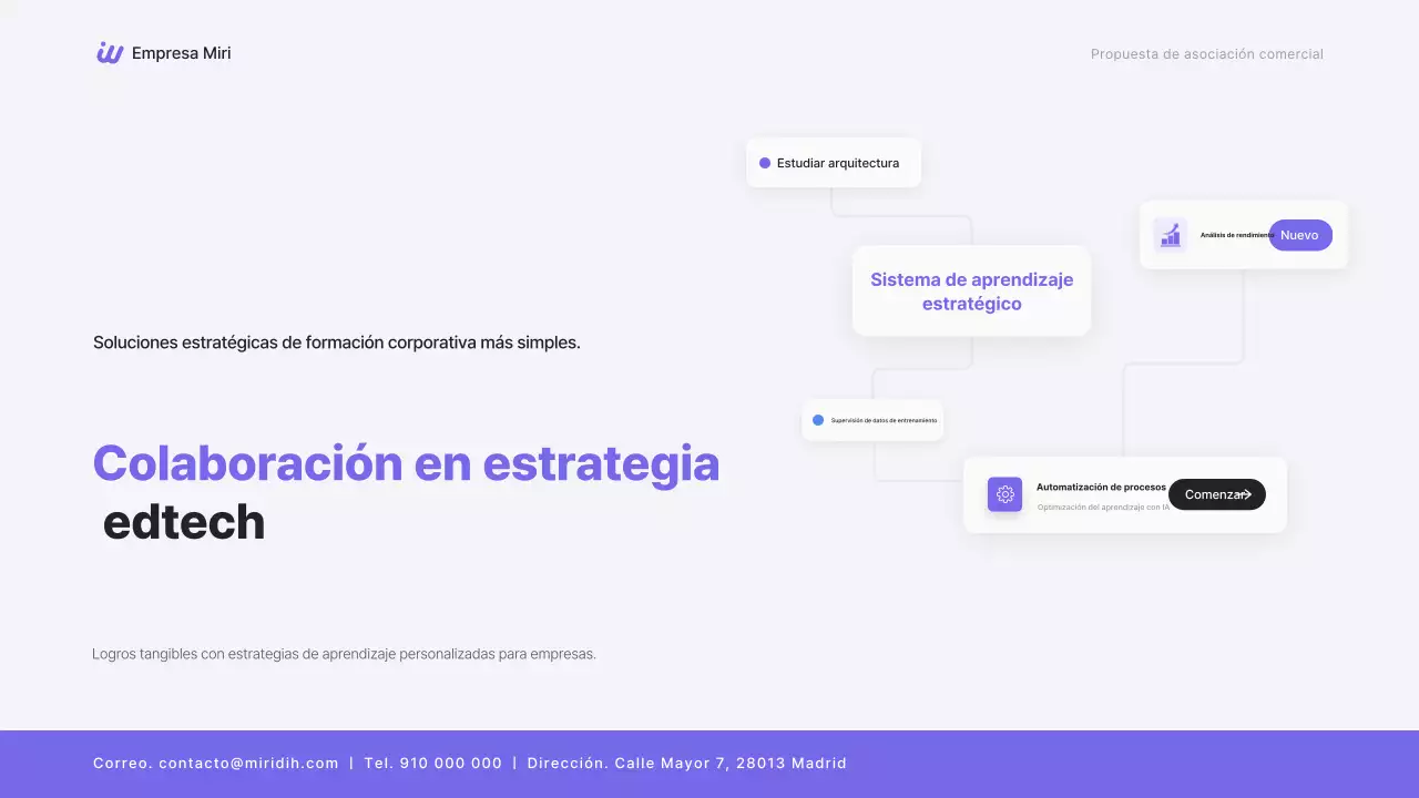 Propuesta de colaboración para la estrategia Bora Clean EdTech