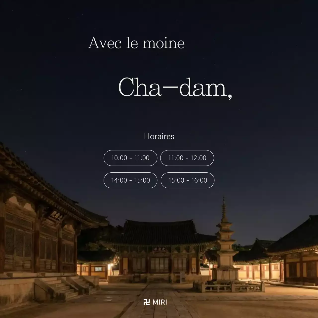 Guide de l'expérience du temple traditionnel noir