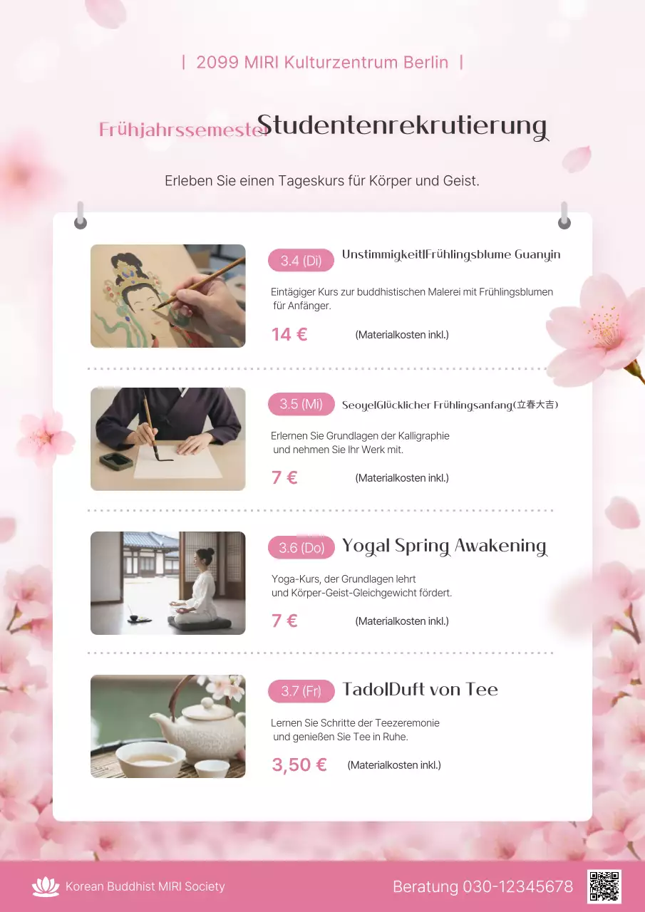 Pink Neat Leitfaden zur Studierendenrekrutierung im Frühjahrssemester