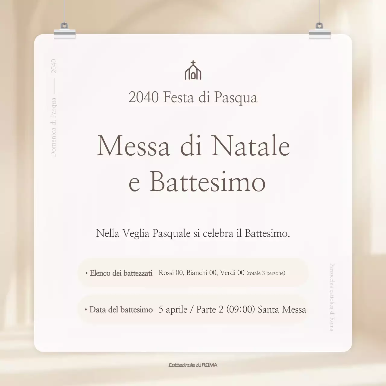 Guida alla Pasqua Beige Clean