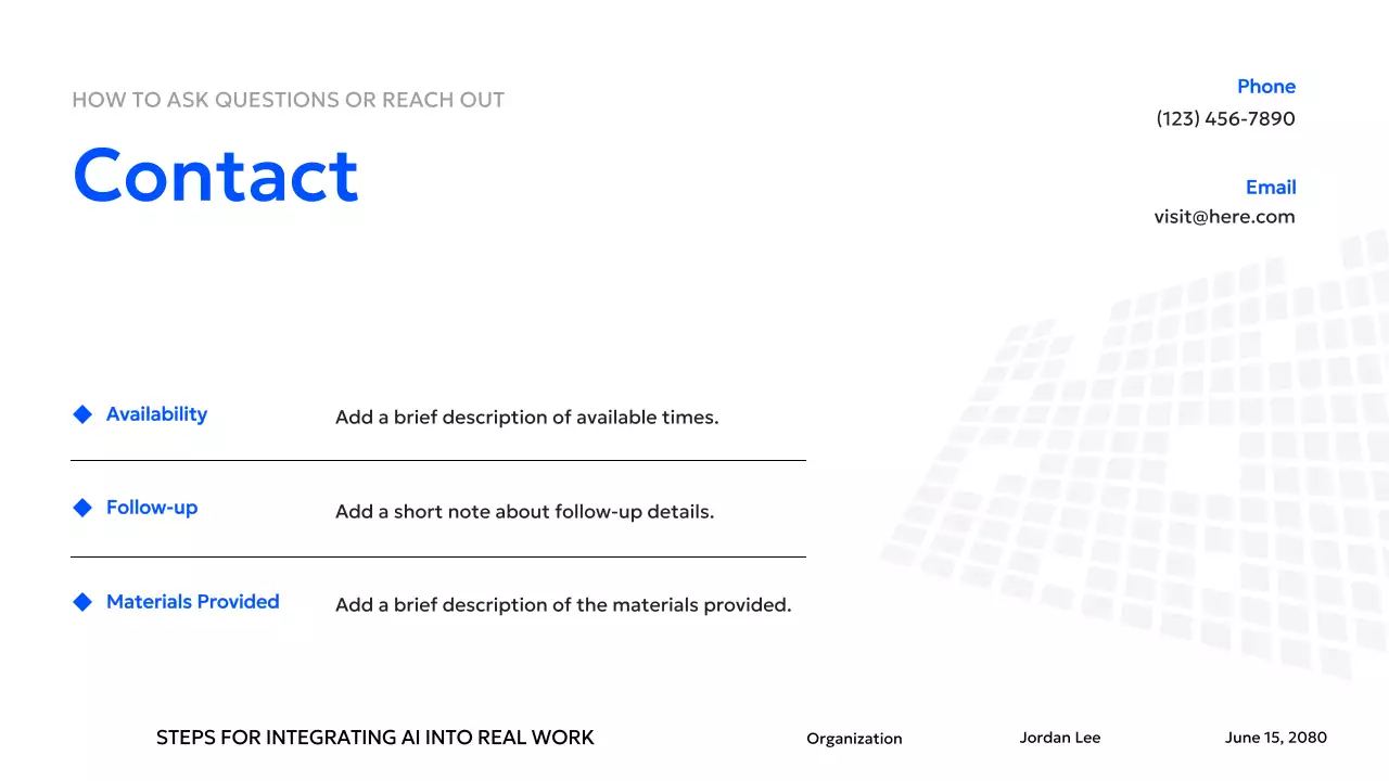 블루 모던 AI 교육 과정