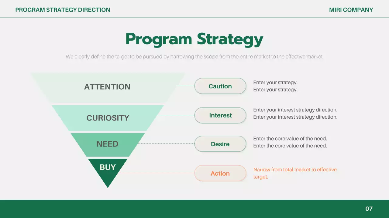 녹색 간편 비즈니스 보고서