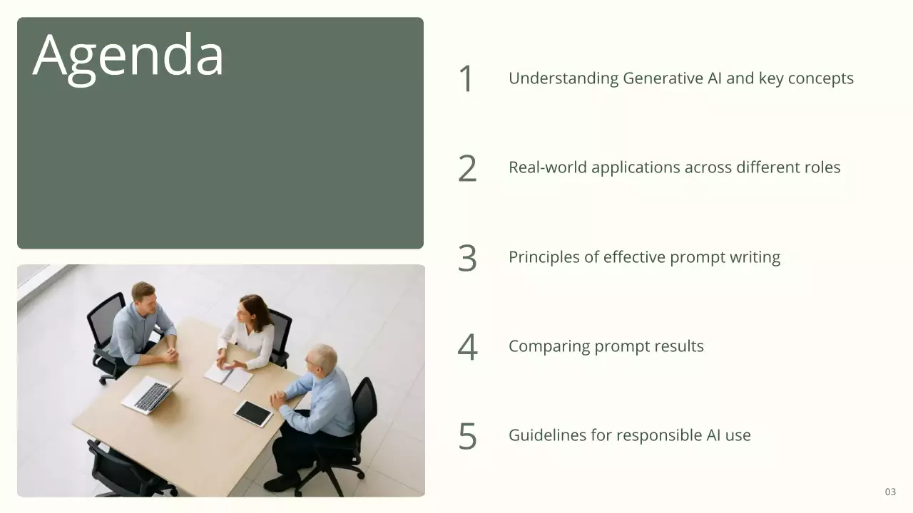 그린 미니멀 AI 학습 가이드